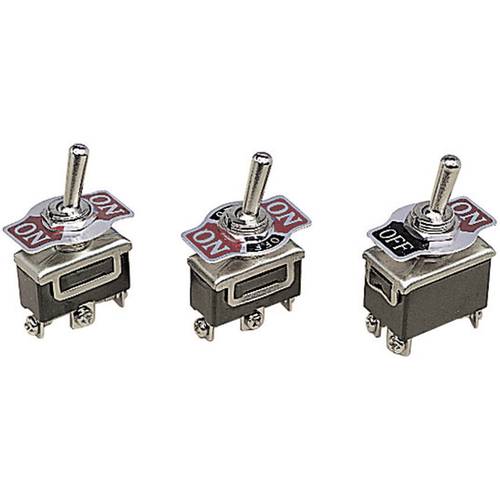 Velleman JS-510G JS-510G Kippschalter 250 V/AC 10 A 1 x (Ein)/Aus/(Ein) tastend/0/tastend 1 St.