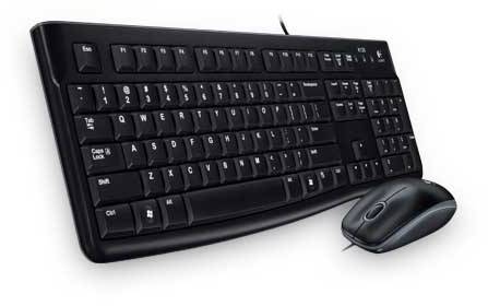 Logitech Desktop MK120 - Tastatur-und-Maus-Set - TL: Nordisch, QWERTY-0