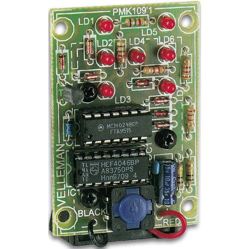 Whadda WSG113 Blinklicht Bausatz Ausführung (Bausatz/Baustein): Bausatz 9 V/DC