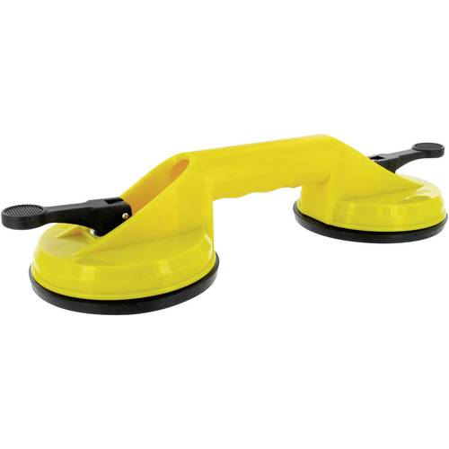 Toolland 5410329375294 Doppel-Saugnapf Farbe: Gelb Tragkraft (max.) 60 kg