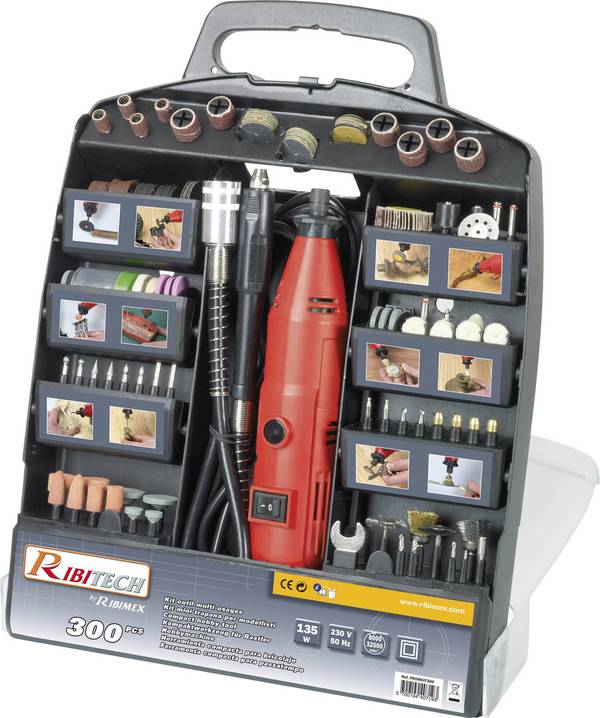 PROMKIT301 Multifunktionswerkzeug  301teilig 135 W