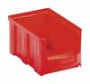 VISO STAR2R Sichtlagerkasten STAR2R (L x B x H) 163 x 100 x 82 mm Rot 1 St.