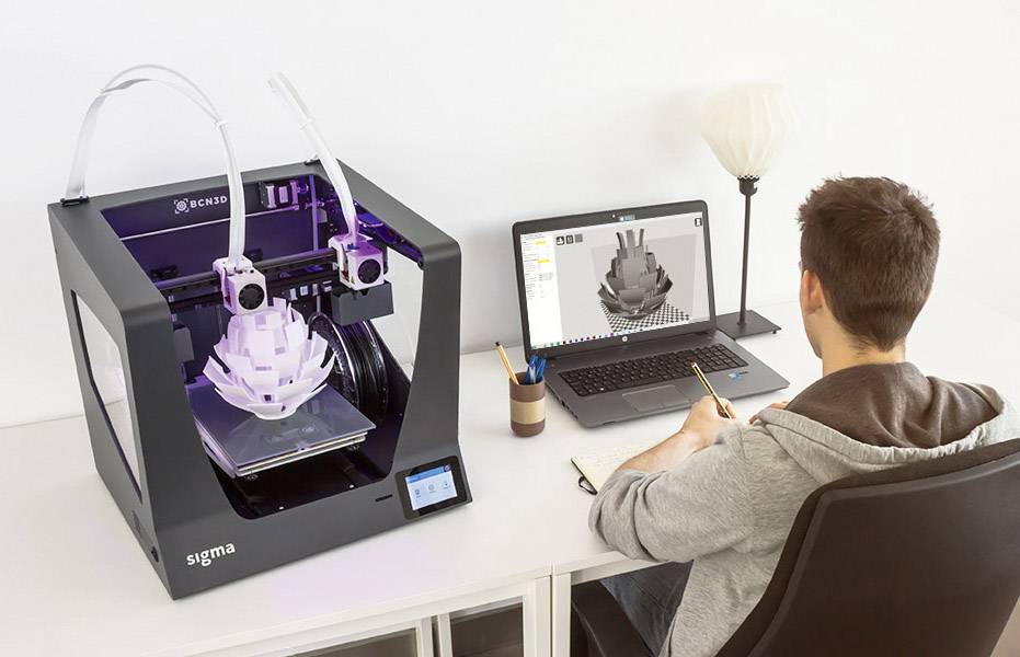 BCN3D Sigma R17- Dual Extrusion FDM-Drucker-1