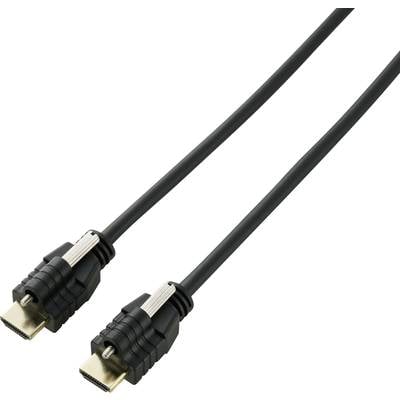 SpeaKa Professional HDMI Anschlusskabel HDMI-A Stecker, HDMI-A Stecker 5.00 m Schwarz SP-4000668 Audio Return Channel, v