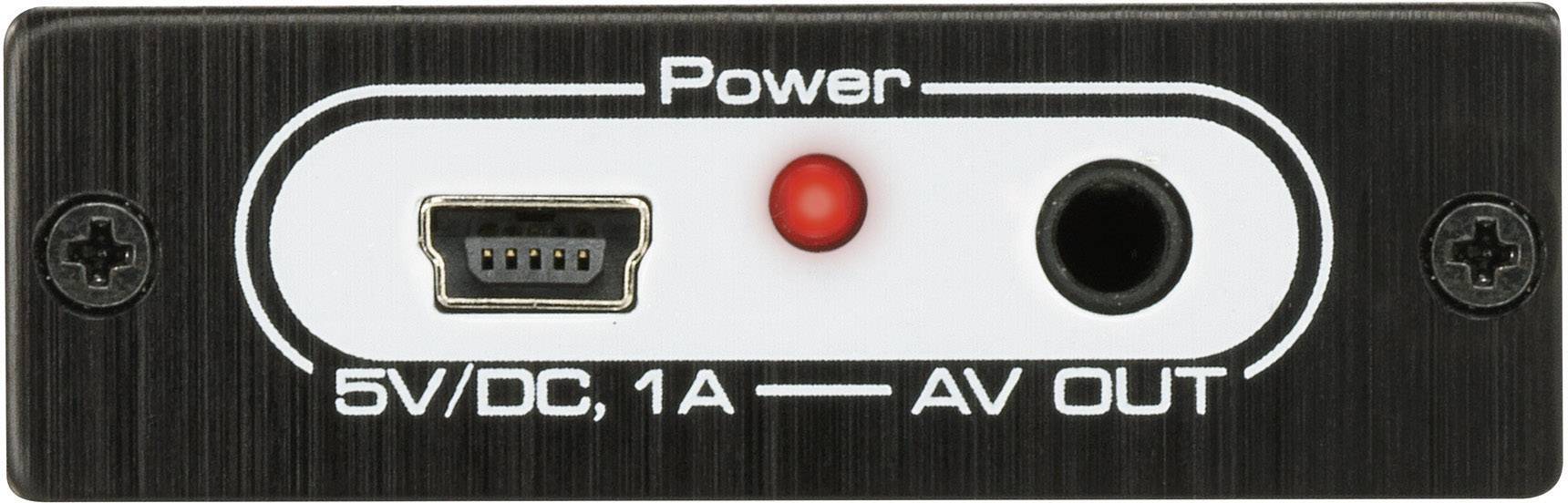 AV Konverter [HDMI - Composite Cinch] 704 x 576 Pixel SpeaKa Professional SP-HD/AV-01-2