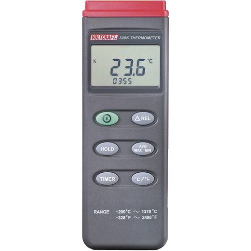 VOLTCRAFT K201 Temperatur-Messgerät kalibriert (ISO) -200 - +1370 °C Fühler-Typ K