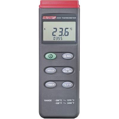 VOLTCRAFT K201 Temperatur-Messgerät kalibriert (ISO) -200 - +1370 °C Fühler-Typ K 