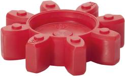 Klauenkupplungsstern Rot