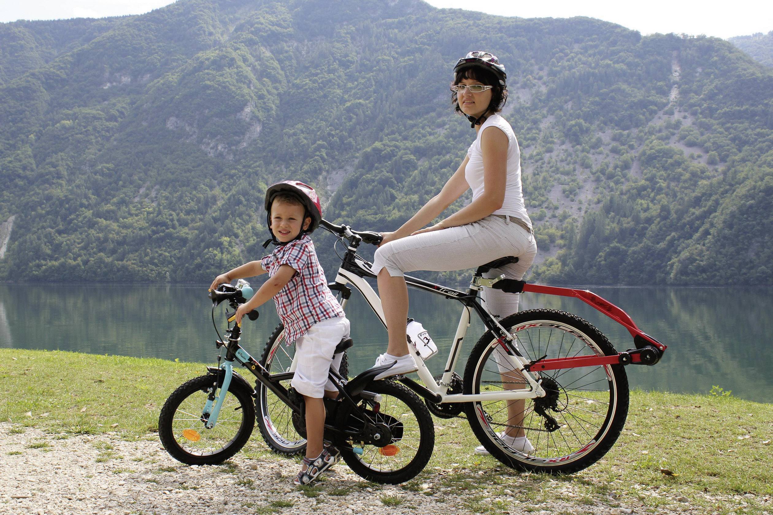 fahrrad tandemstange trail angel