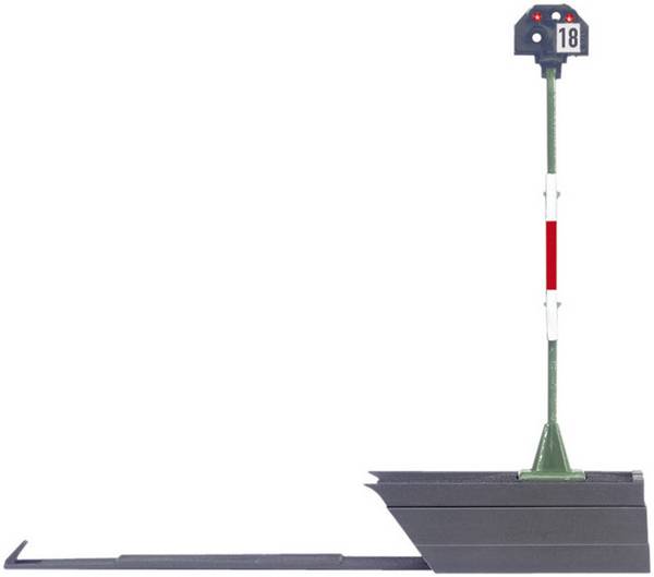 Märklin 76472 H0 Lichtsignal Hoch Gleissperrsignal Fertigmodell DB