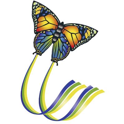 Günther Flugspiele Einleiner Drachen Butterfly Spannweite (Details) 950 mm Windstärken-Eignung 4 - 6 bft