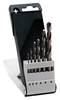 Bosch Accessories 2609255060 HSS Metall-Spiralbohrer-Set 6teilig 2 mm, 3 mm, 4 mm, 5 mm, 6 mm, 8 mm geschliffen DIN 338 Zylinderschaft 1 Set