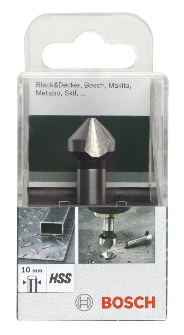 Bosch Accessories 2609255122 Kegelsenker 12.4 mm HSS Zylinderschaft 1 St.