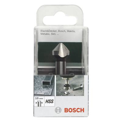 Bosch Accessories  2609255122 Kegelsenker  12.4 mm HSS  Zylinderschaft 1 St.