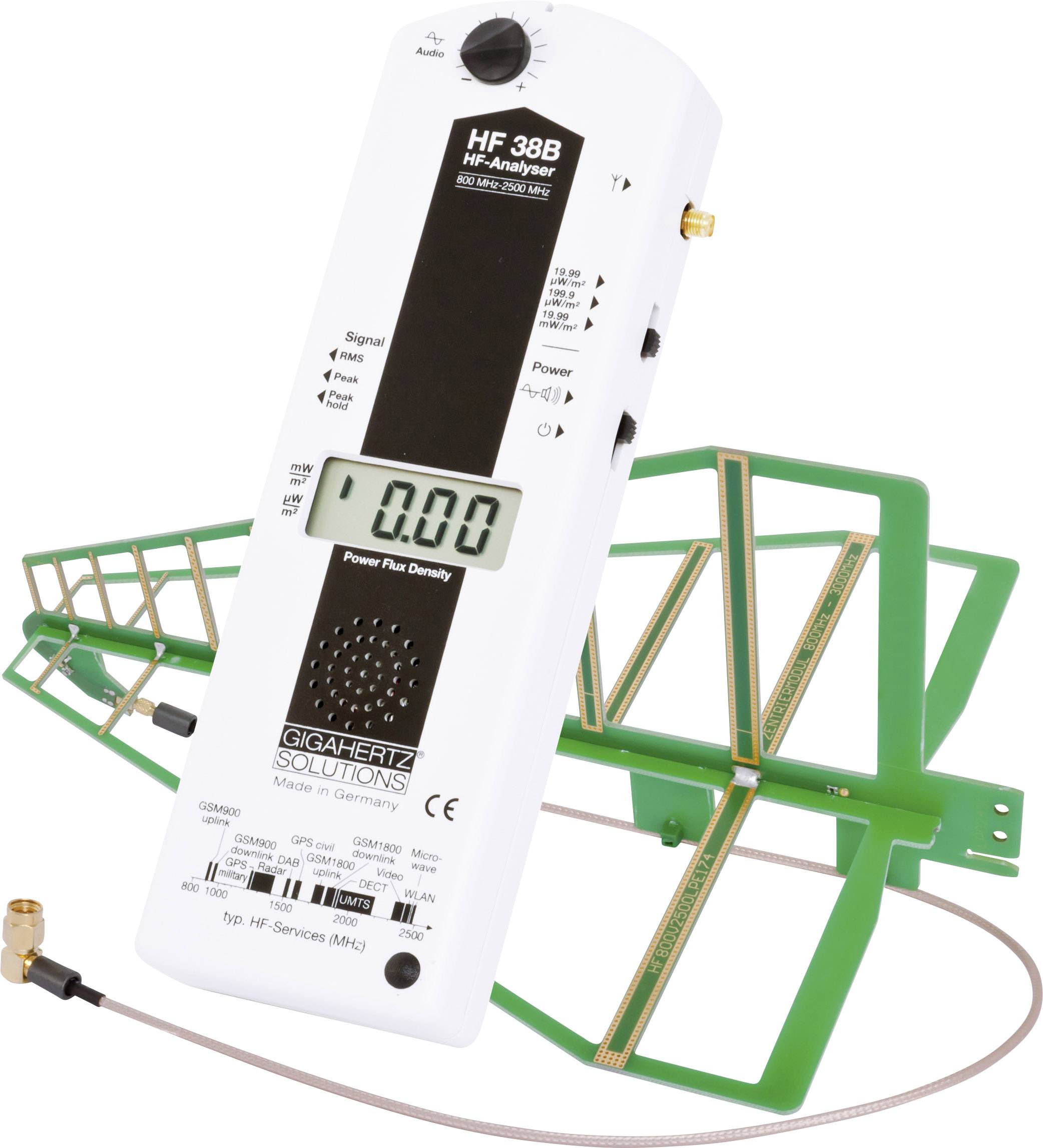 GIGAHERTZ SOLUTIONS HF 38B Hochfrequenz (HF)-Elektrosmogmessgerät