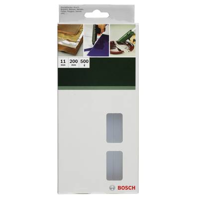 Bosch Accessories  Heißklebesticks 11 mm 200 mm Transparent  500 g
