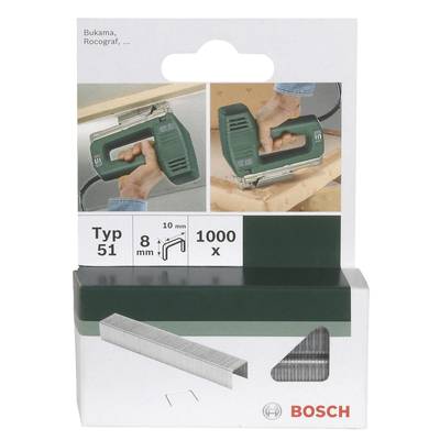 Bosch Accessories 2609255845 Flachdrahtklammern Typ 57 1000 St. 