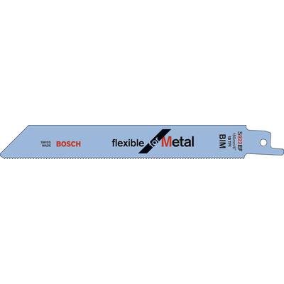 Bosch Accessories 2609256706 Säbelsägeblatt Bimetall, S 922 EF Flexible for Metal Sägeblatt-Länge 152 mm 2 St.
