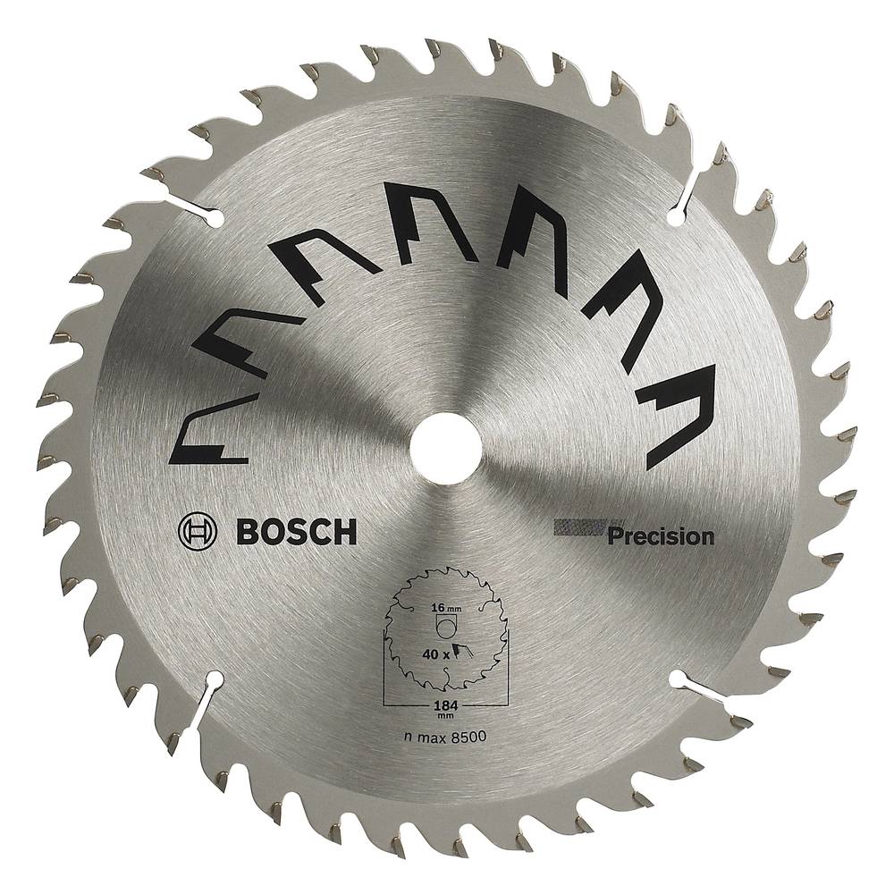 Cirkelzaagblad PRECISION Bosch 2609256864 Diameter:184 mm Aantal tanden (per inch):40