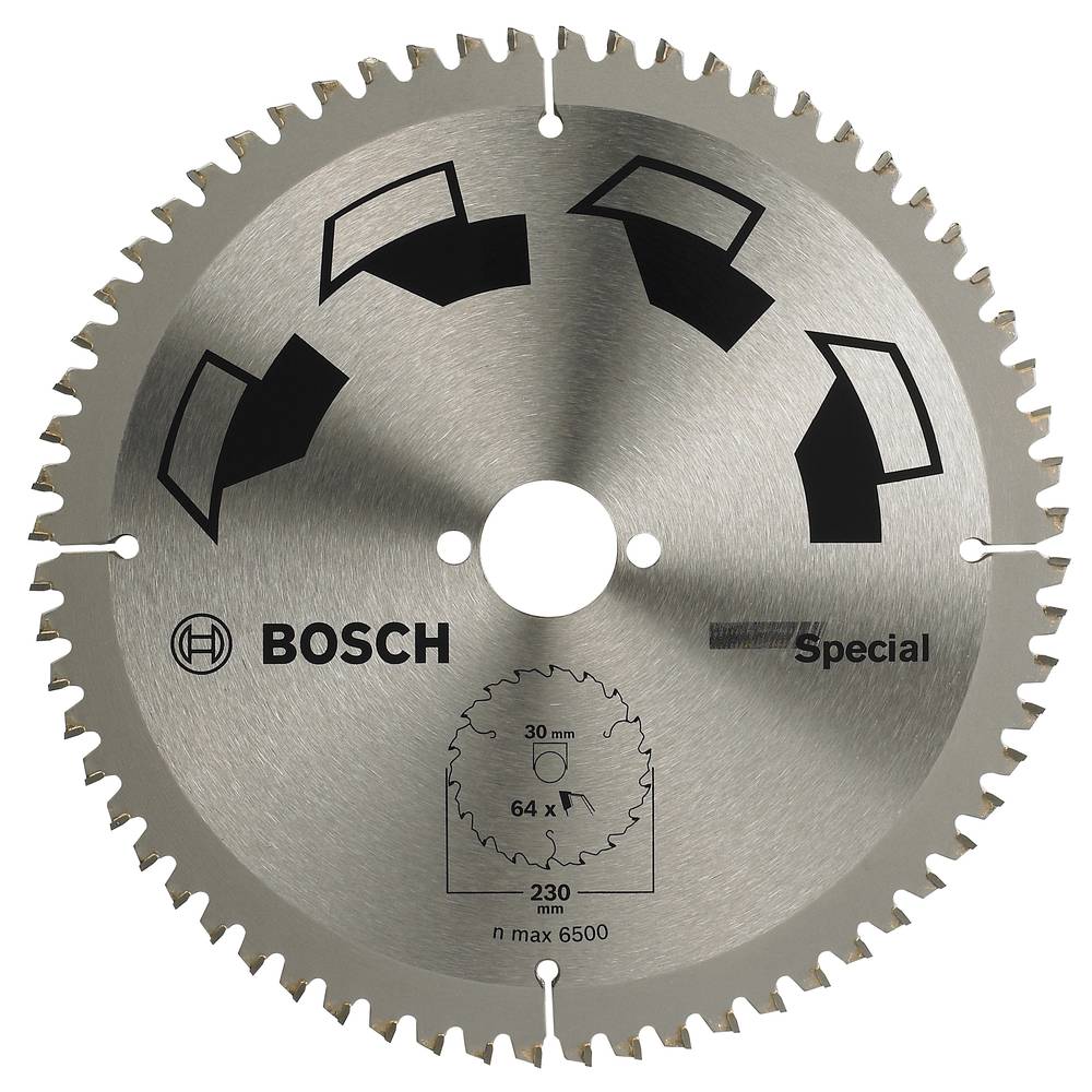 Bosch Accessories Special 2609256894 Hardmetaal-cirkelzaagblad 230 x 30 mm Aantal tanden: 64 1 stuk(s)
