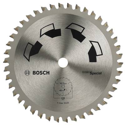 Bosch Accessories Special 2609256898 Hartmetall Kreissägeblatt 156 x 12.75 mm Zähneanzahl: 42 1 St.