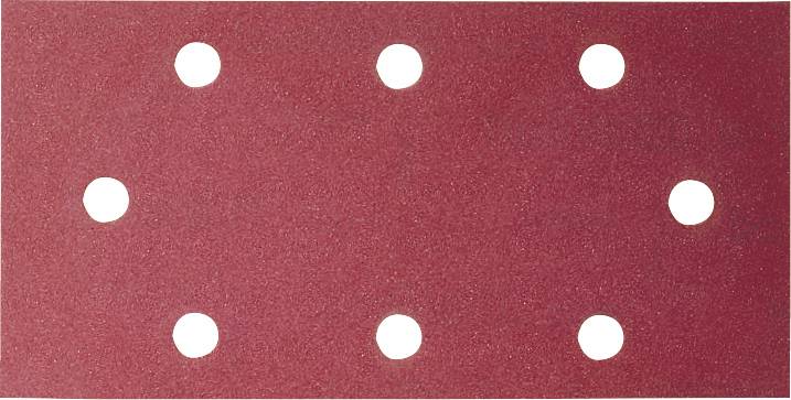 BOSCH Schwingschleifpapier mit Klett, gelocht Körnung 80 (L x B) 185 mm x 93 mm 2609256A89 10 St. (2