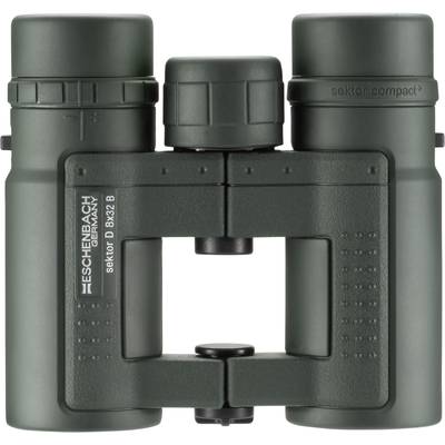 Fernglas in dunklem Grün mit der Aufschrift 'Eschenbach Germany Sektor Compact 8x32 B'.