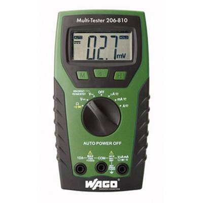 WAGO 206-810 Hand-Multimeter  digital  CAT IV 600 V Anzeige (Counts): 2000