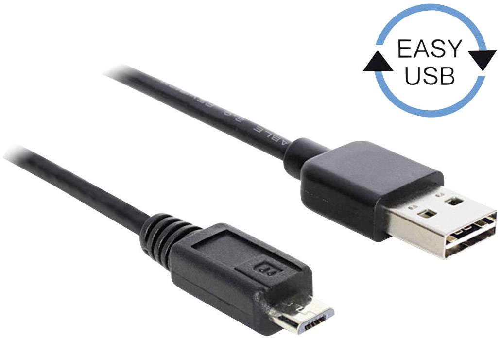 Delock EASY-USB - USB-Kabel - Micro-USB Typ B (M)