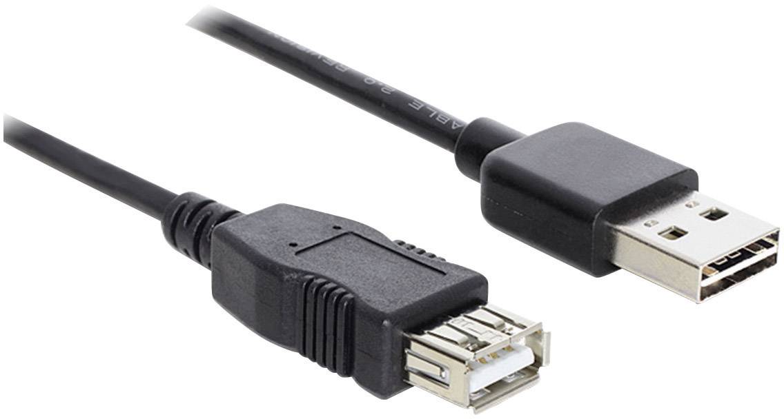 DELOCK Kabel EASY USB 2.0-A Stecker > USB 2.0-A Buchse 3 m