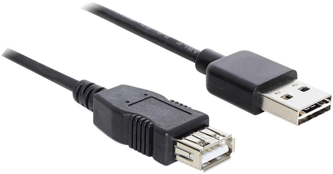 DELOCK Kabel EASY USB 2.0-A Stecker > USB 2.0-A Buchse 5 m