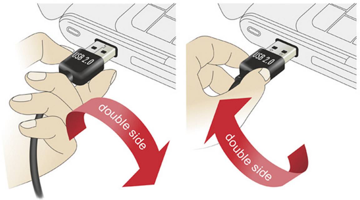 Delock USB-Kabel USB 2.0 USB-A Stecker, USB-Mini-B Stecker 1.00 m Schwarz vergoldete Steckkontakte, UL-zertifiziert 8337-3