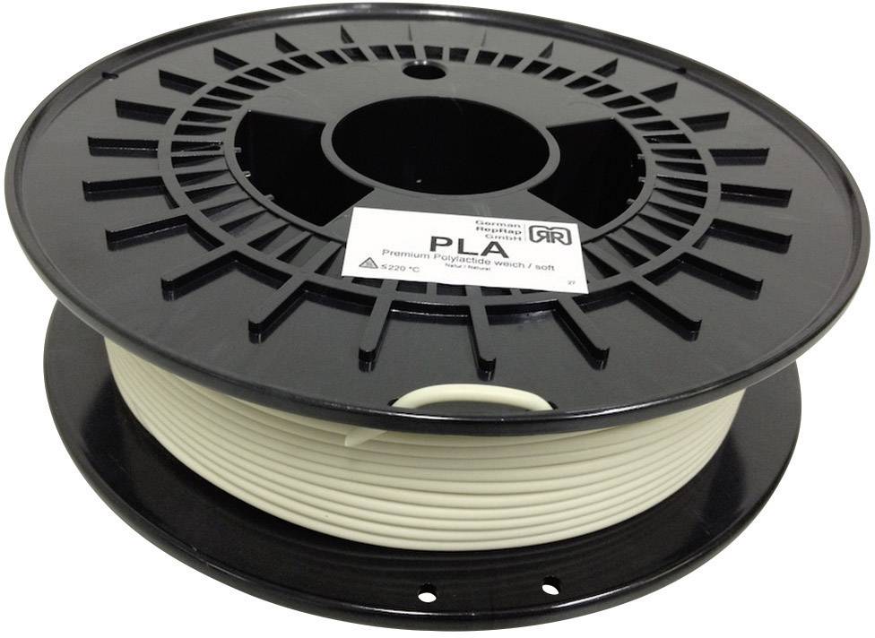 100260 100260 Filament PLA 3 mm 750 g Natur (weich) 1 St.