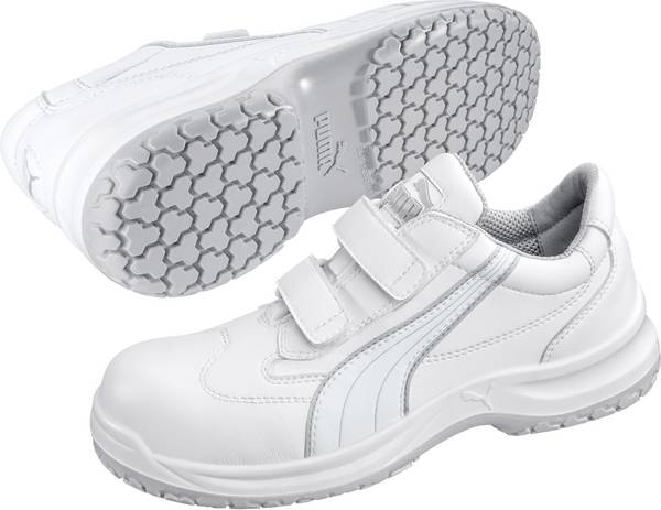 Puma ABSOLUTE LOW bequemer Sicherheitsschuh S2 weiß Gr. 45