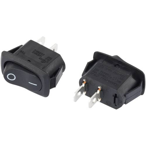 TRU COMPONENTS 1588083 Wippschalter TC-R13-278A-02 250 V/AC 10 A 2 x Aus/Ein rastend 1 St.