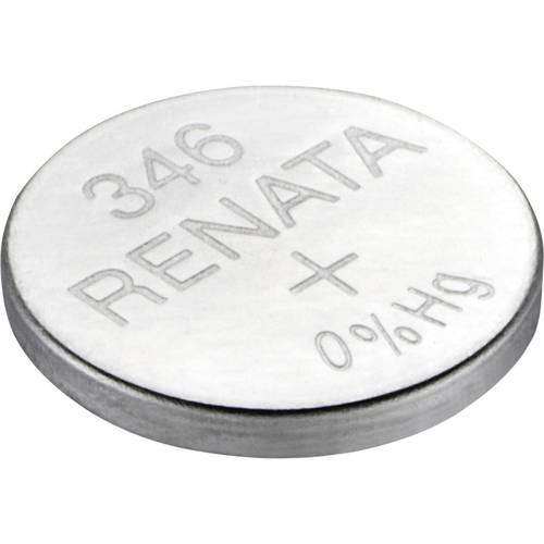 Thumbnail - Renata Knopfzelle 346 1.55 V 1 St. 9.5 mAh Silberoxid