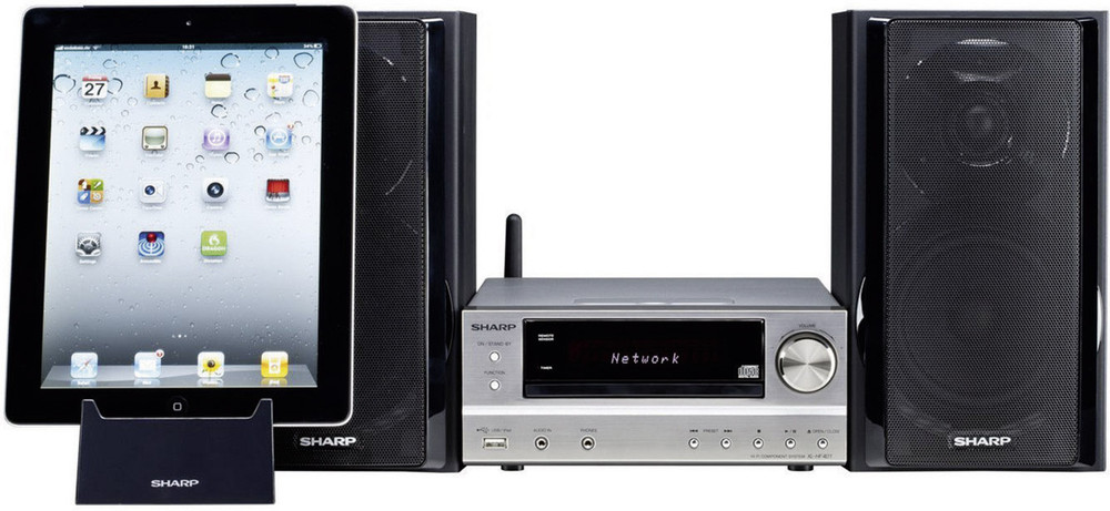 Sharp XLHF401PH Stereoanlage (AirPlay, DLNA, WLAN, iPod