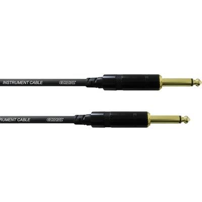 Cordial CCI 6 PP Instrumenten Kabel [1x Klinkenstecker 6.35 mm - 1x Klinkenstecker 6.35 mm] 6.00 m Schwarz