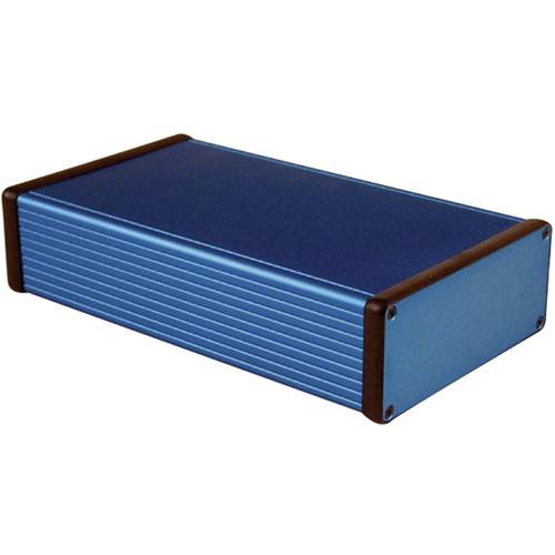 Hammond Electronics 1455Q2201BU Universal-Gehäuse 220 x 125 x 51.5 Aluminium Blau 1 St.