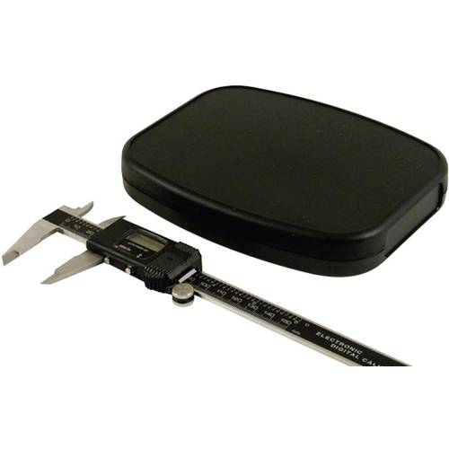 Hammond Electronics 1599TABMBKBAT Universal-Gehäuse 170 x 135 x 27 Schwarz 1 St.