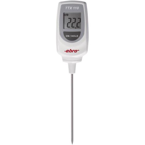 ebro TTX 110 Einstichthermometer (HACCP) kalibriert (ISO) Messbereich Temperatur -50 bis 350 °C Fühler-Typ T HACCP-konfo...