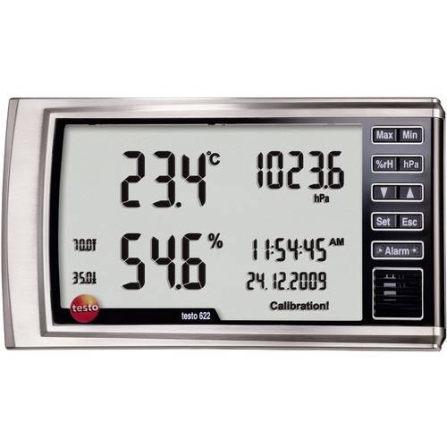 Thumbnail - testo 622 Luftfeuchtemessgerät (Hygrometer) kalibriert (DAkkS-akkreditiertes Labor) 0 % rF 100 % rF Taupunkt-/Schimmelwa...