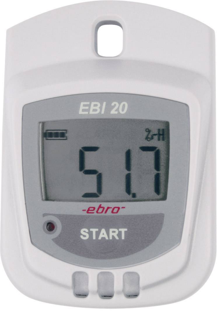 EBRO EBI 20-TH1 Multi-Datenlogger Messgröße Luftfeuchtigkeit, Temperatur -30 bis +70 °C 0 bis 1