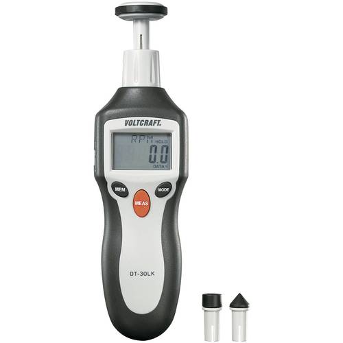 VOLTCRAFT DT-30LK-D Drehzahlmesser kalibriert (DAkkS-akkreditiertes Labor) mechanisch, optisch 2 - 20000 U/min