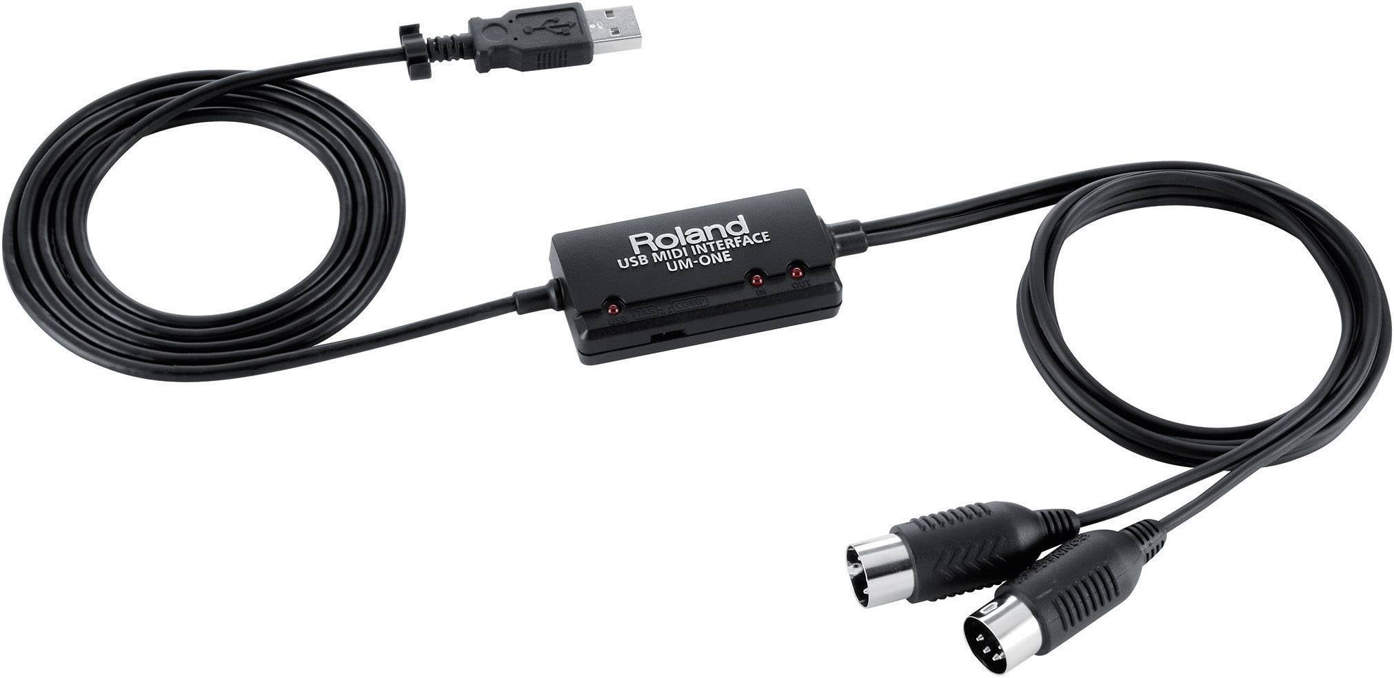 ROLAND UM-ONE MK2 - USB MIDI-Interface für PC / MAC / IPAD (FPT Processing | 1x Eingang & 1x Ausgang)-0