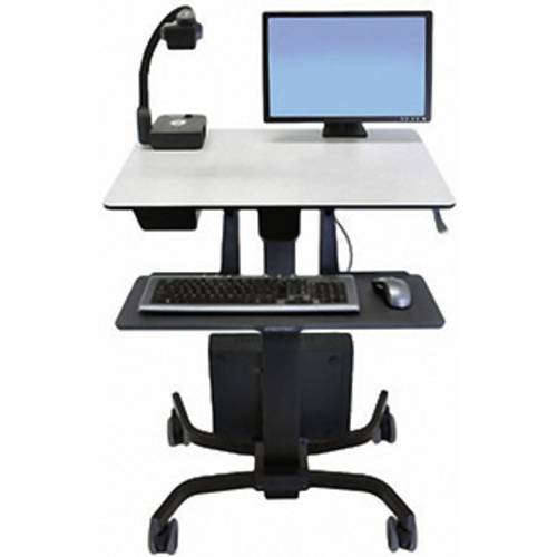 Ergotron TeachWell Mobile Digitale Workspace (MDW) 1fach Mobiler Sitz-/Steh-PC-Arbeitsplatz 17,8 cm (7) - 81,3 cm (32) G...