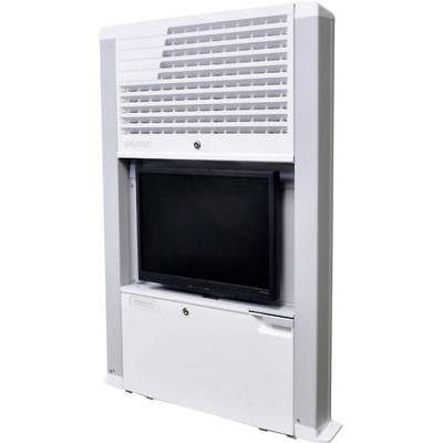 Ergotron StyleView® Sit-Stand 1fach Monitor-Wandhalterung 25,4 cm (10") - 55,9 cm (22") Weiß Starr, Tastaturablage