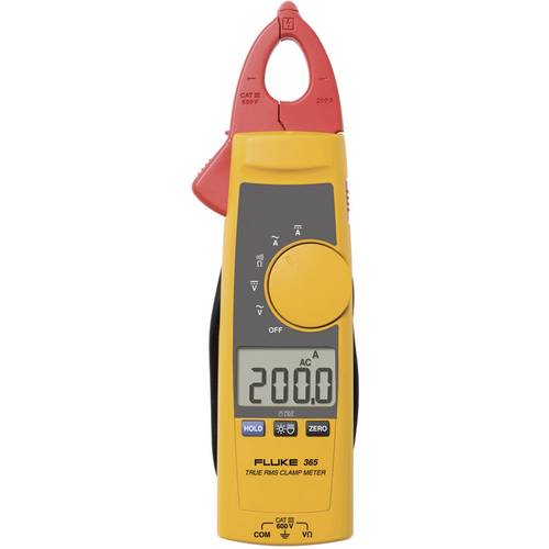 Fluke 365 Stromzange, Hand-Multimeter kalibriert (ISO) digital CAT III 600 V, CAT IV 300 V Anzeige (Counts): 2000