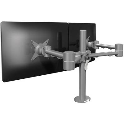 Dataflex ViewMate Style Monitorarm 632 2fach Monitor-Tischhalterung 25,4 cm (10") - 61,0 cm (24") Silber Höhenverstellba