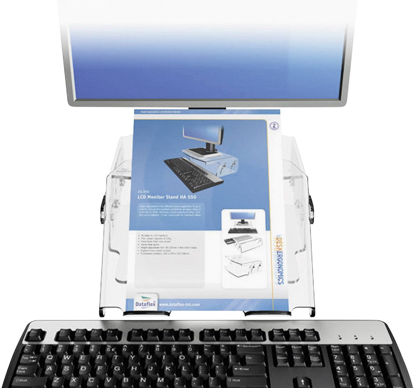 Dataflex - Höhenverstellbarer Monitorständer-1